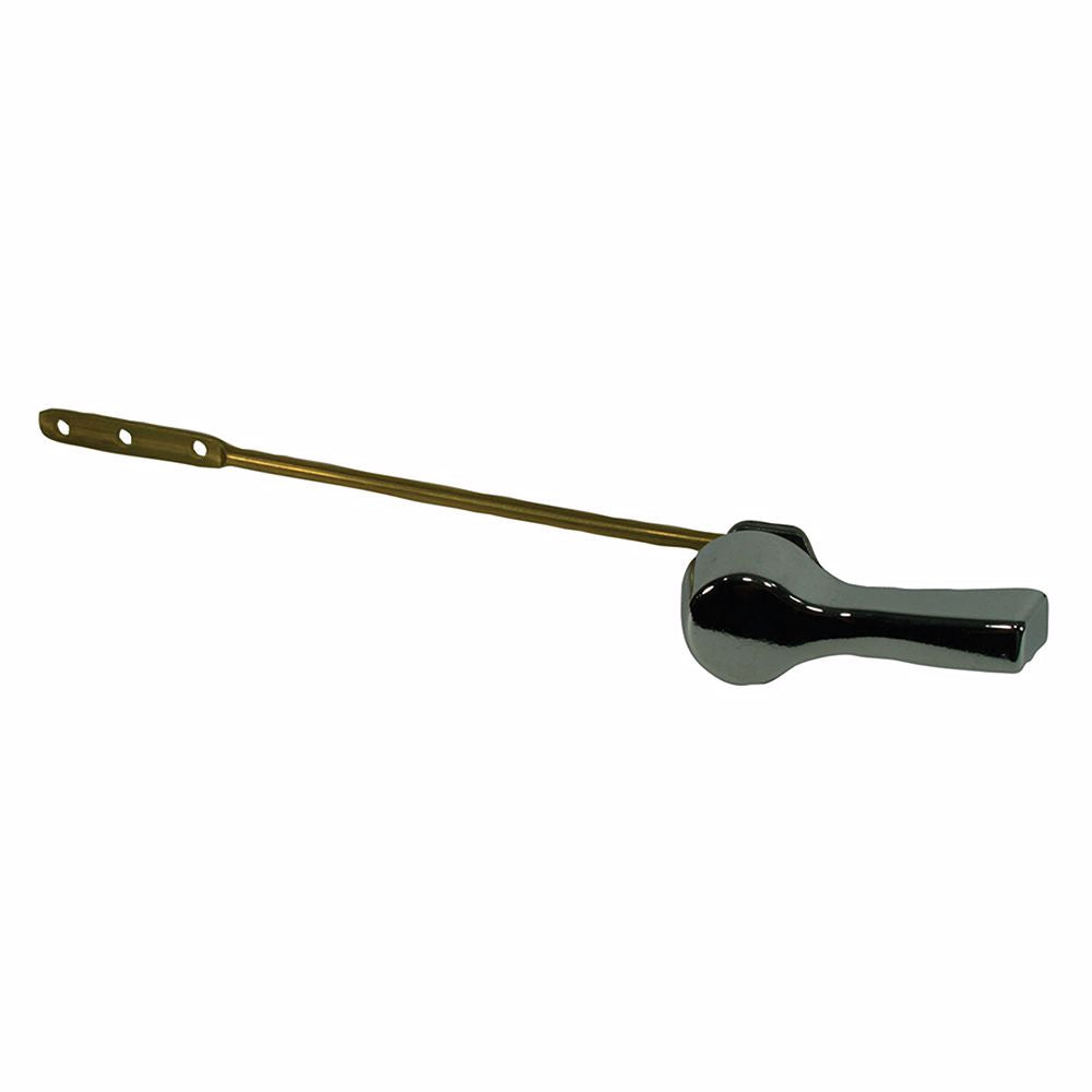Jones Stephens T01005 Chrome Plated Fit-All Heavy Duty Tank Trip Lever 8" Brass Arm with Metal Spud and Nut