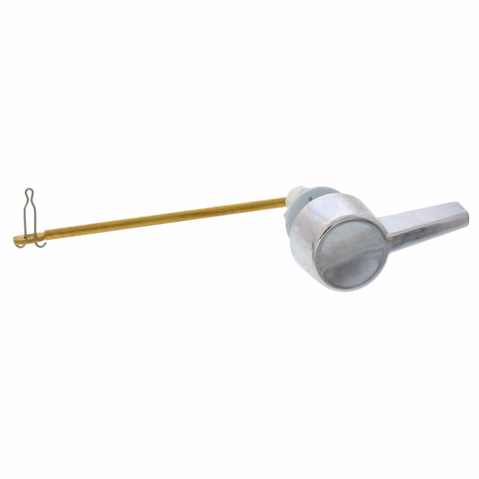 Jones Stephens T01023 Chrome Plated Tank Trip Lever fits American Standard® with 5" Brass Arm and Plastic Spud and Nut