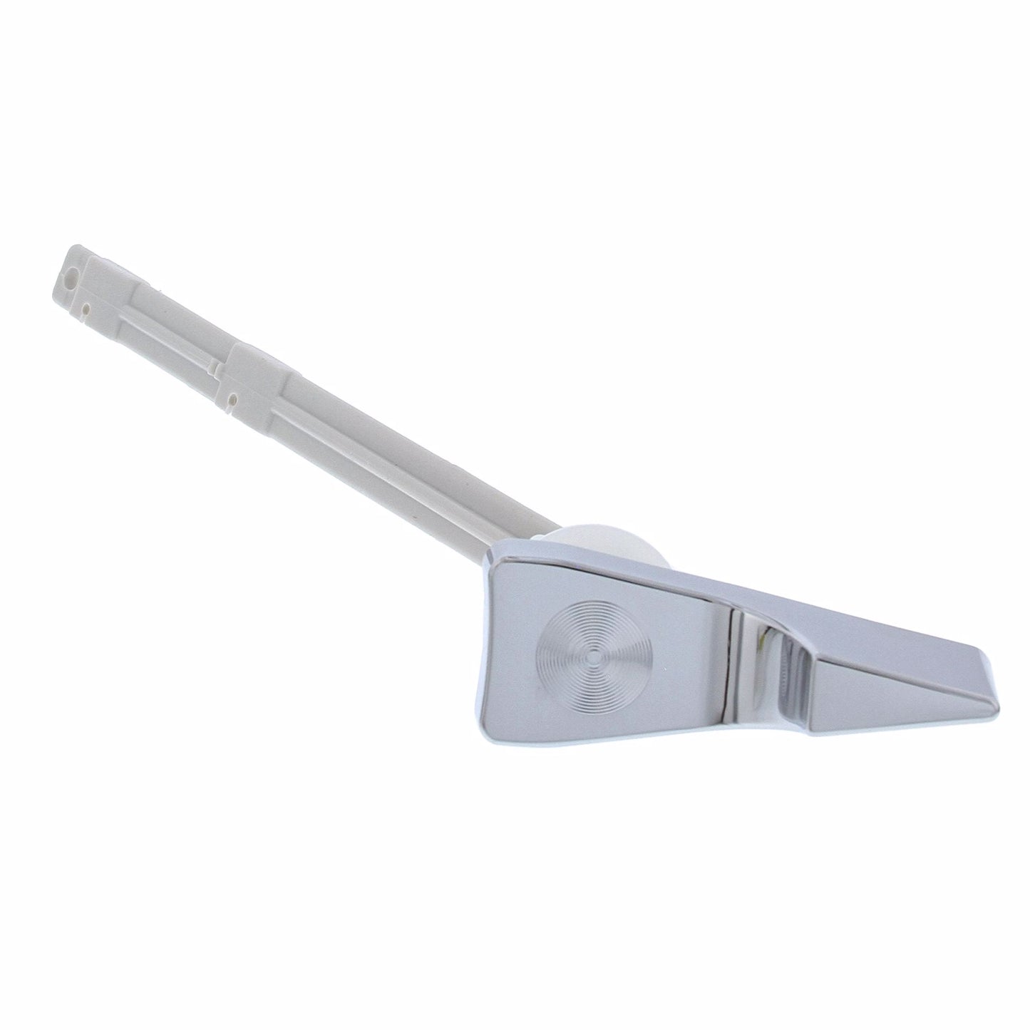 Jones Stephens T01042L Chrome Plated Tank Trip Lever fits American Standard® with 6" 45° Plastic Arm and Plastic Spud and Nut