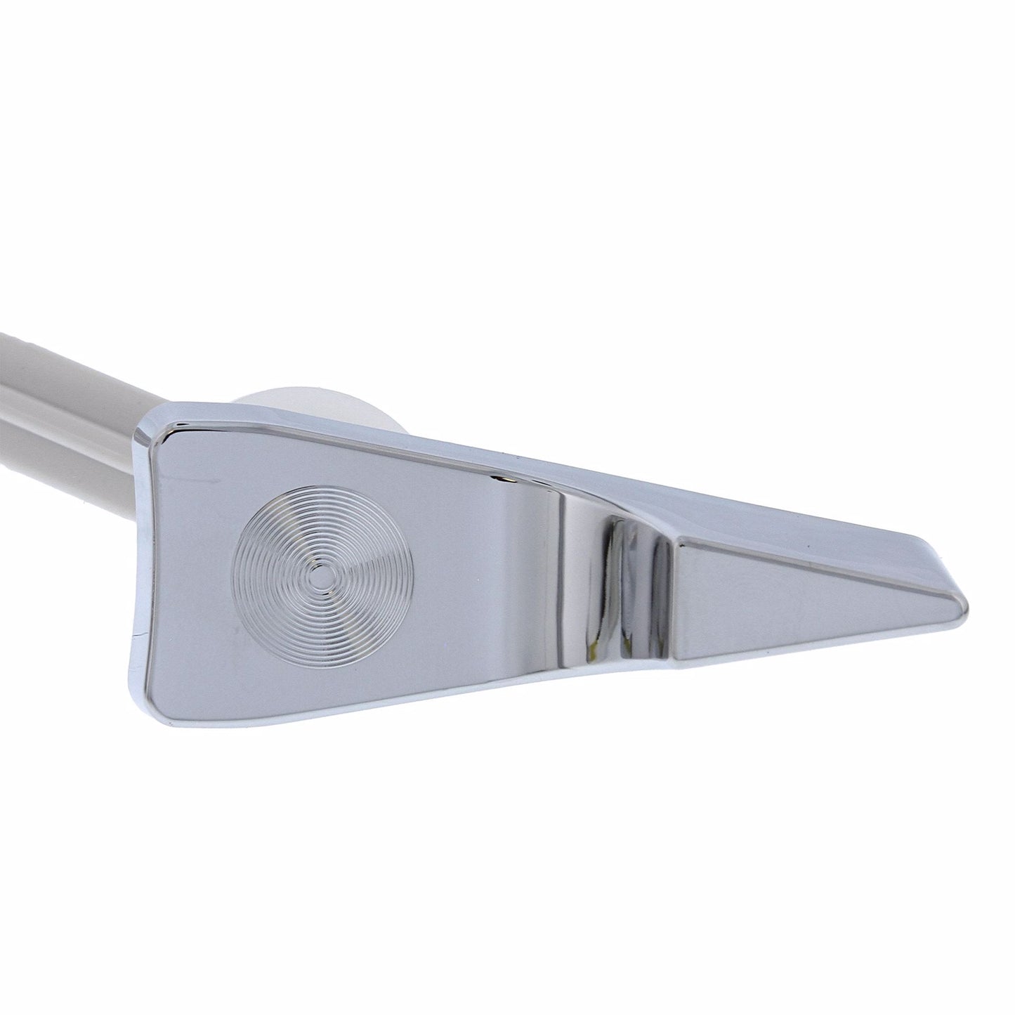 Jones Stephens T01042L Chrome Plated Tank Trip Lever fits American Standard® with 6" 45° Plastic Arm and Plastic Spud and Nut