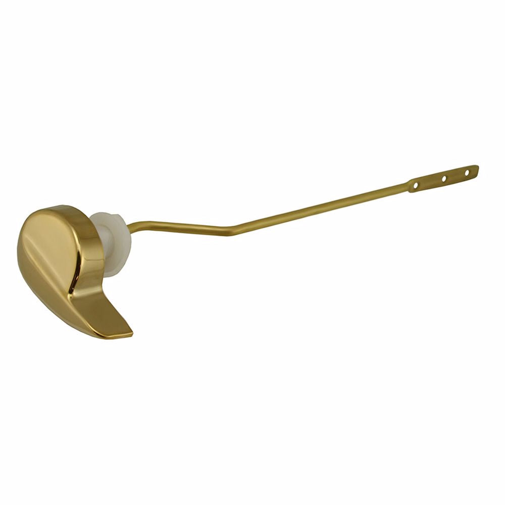 Jones Stephens T01181 Polished Brass Decorative Tank Trip Lever Side Mount for Kohler® and TOTO®