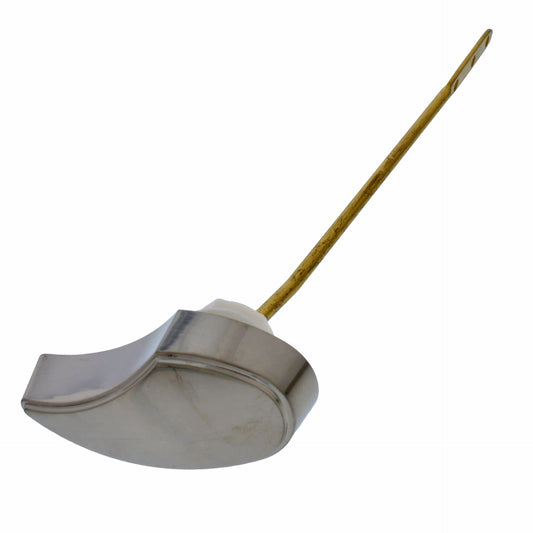 Jones Stephens T018BN Brushed Nickel Tank Trip Lever fits TOTO® Side Mount with 9-1/2" Offset Brass Arm and Plastic Spud and Nut