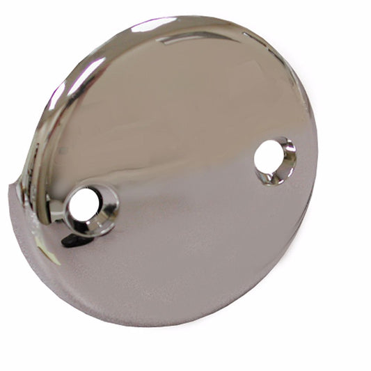 Jones Stephens T05011 Chrome Plated Two-Hole Overflow Plate