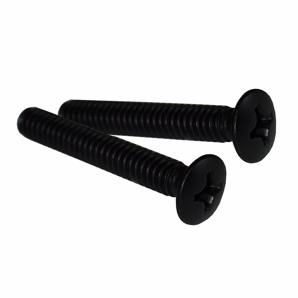 Jones Stephens T0521RB Oil Rubbed Bronze Overflow Plate Screws
