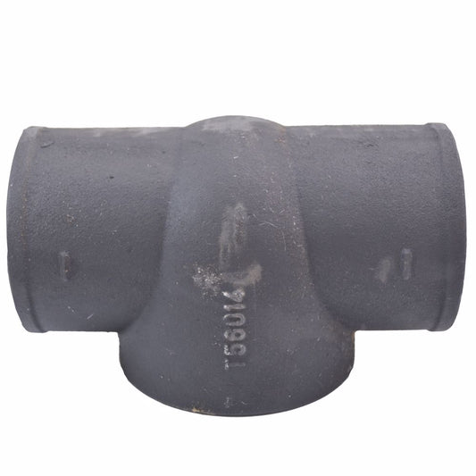 Jones Stephens T56004 4" x 4" No Hub Test Tee Less Plug - 8-7/8" Length