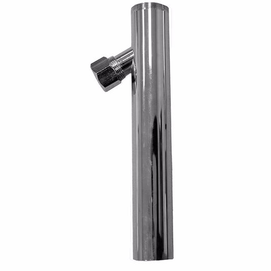 Jones Stephens T74010 1-1/4" x 8" Chrome Plated Trap Primer Tailpiece with Threaded Top