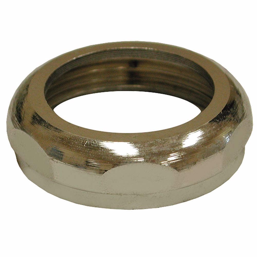 Jones Stephens T78151 1-1/2" x 1-1/4" Chrome Plated Brass Slip Joint Nut , 25 pcs.