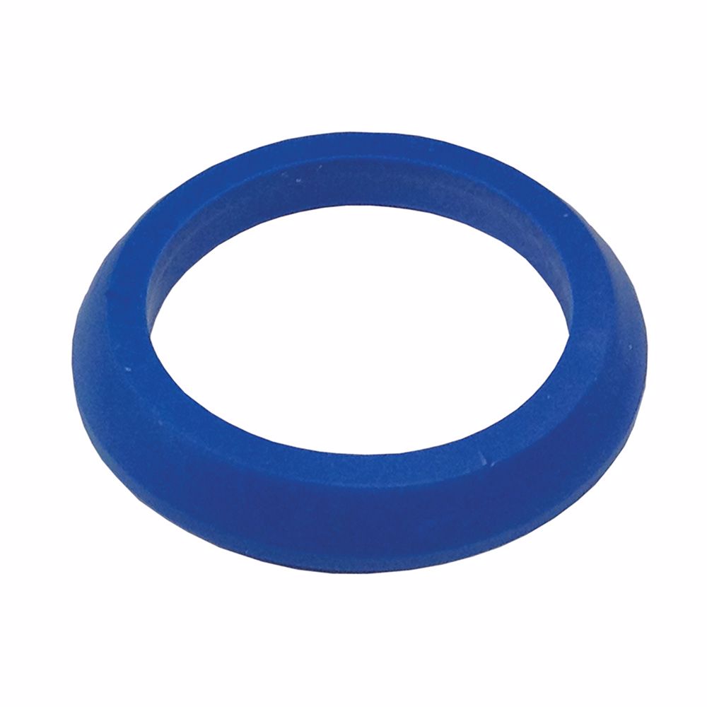 Jones Stephens T80160 TPR Blue Beveled Slip Joint Washer, Bag of 100