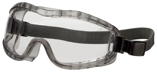 MCR Safety 2320AF 23 Series Safety Goggles with Clear Lens UV-AF® Anti-Fog Coating Adjustable Elastic Strap (1 Pair)