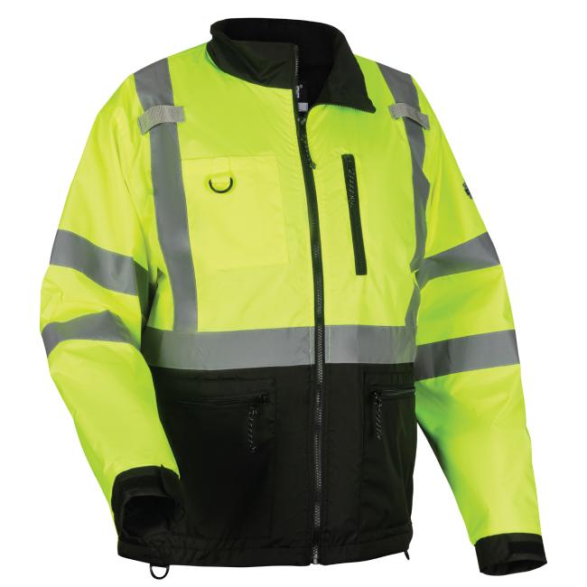 Ergodyne 23438 GloWear 8351 Hi-Vis Windbreaker Water-Resistant Jacket - Type R, Class 3