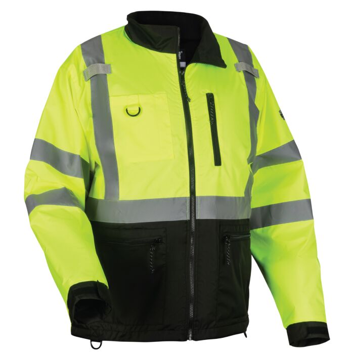 Ergodyne 23423 GloWear 8351 Hi-Vis Windbreaker Water-Resistant Jacket - Type R, Class 3