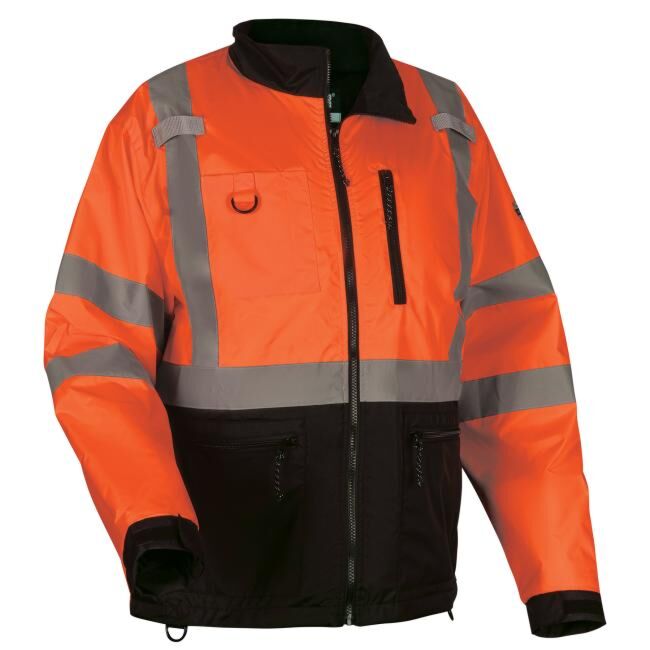 Ergodyne 23439 GloWear 8351 Hi-Vis Windbreaker Water-Resistant Jacket - Type R, Class 3