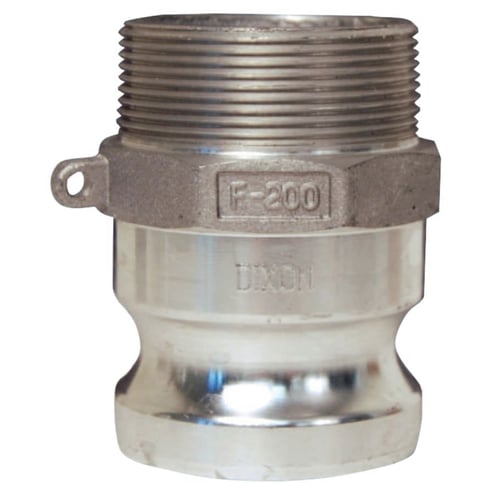 DIXON VALVE G200-F-AL 2" Alum Global Male Nptx Male