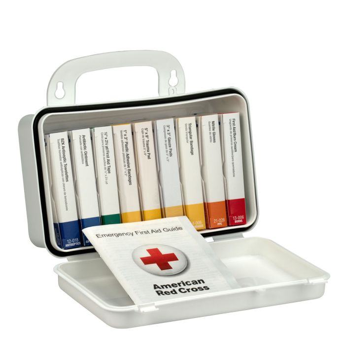 First Aid Only 238-AN 10 Unit First Aid Kit, Plastic Case