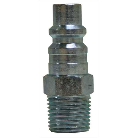 American Lube 23903-310 3/8" Capacity Industrial Interchange Air Connector, 3/8" NPT (M) Thread Size