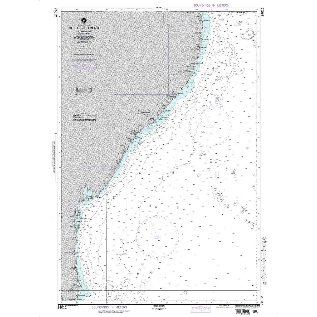 Paradise Clay NGA_24012 NGA Chart Recife to Belmonte