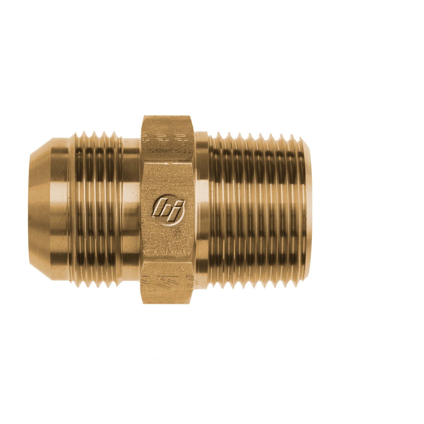 Brennan 2404-16-24-B 16MJ-24Mp Straight Brass