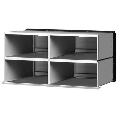 Mailboxes 2404 Salsbury Data Distribution System Aluminum Box - 4 Doors