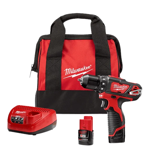 Milwaukee Tool 2407-22 M12™ 3/8” Drill/Driver Kit, 1 EA