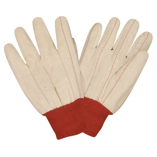 Cordova Safety 2460 Canvas, Knit Wrist, Economy, Double Palm, Nap-In