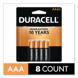 DURACELL MN2400B8Z Aaa Size 8 Pack Alkalinebattery Copper Top (8 EA)