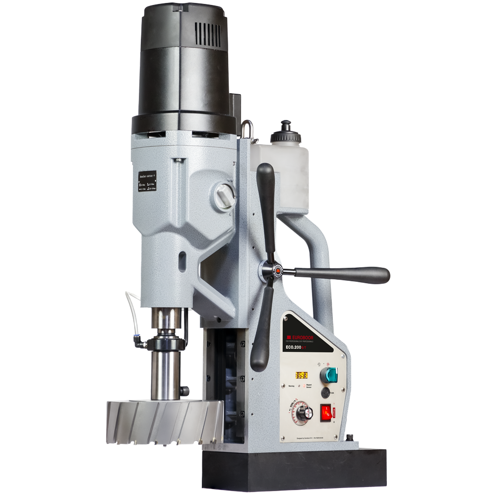 Euroboor ECO.200S/T Magnetic Drilling Machine, 200Mm - 8", 220 V.