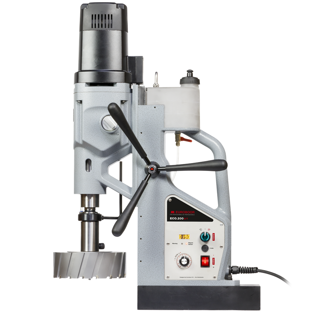Euroboor ECO.200S/T Magnetic Drilling Machine, 200Mm - 8", 220 V.