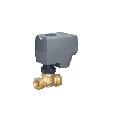Siemens 245-00211 ZONE VALVE, 2-WAY, 1/2", 2.5 CV, NPT W/ 24VAC 0-10VDC NSR ACTUATOR