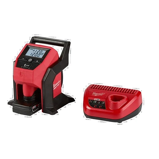 Milwaukee Tool 2475-21XC M12 Compact Inflator Kit, 1 ST