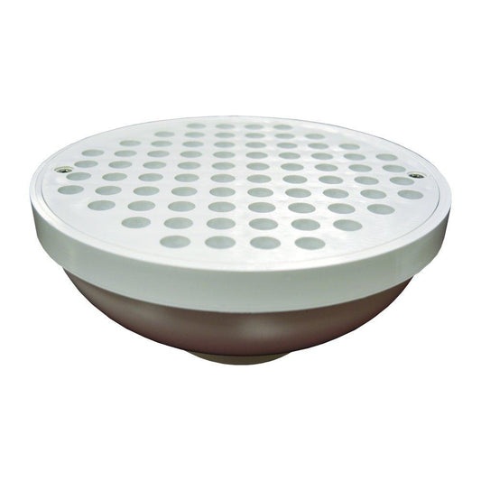 Jones Stephens D50201 2" x 3" PVC 4-Way Area Drain