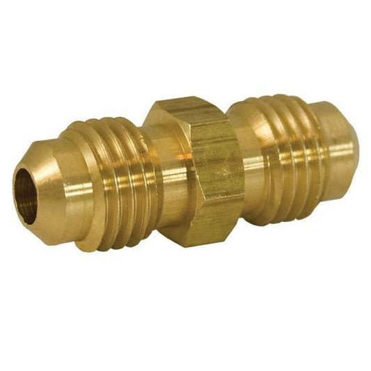 Jones Stephens F40023 1/4" Brass Flare Union