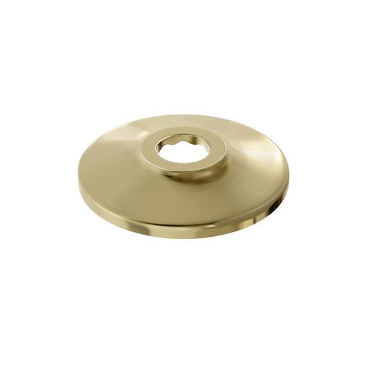 Jones Stephens E80050 1/2" CTS Polished Brass Steel Shallow Escutcheon