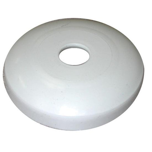 Jones Stephens E16050 1/2" IPS White Plastic Escutcheon, Shallow Flange, Box of 50