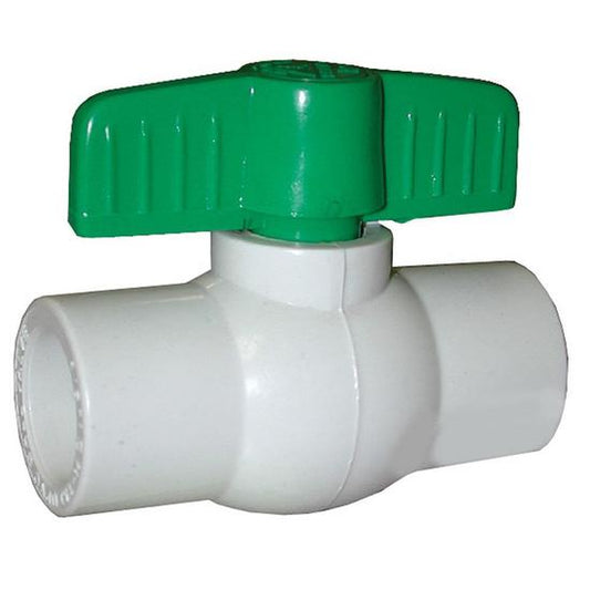 Jones Stephens B90400 4" Slip PVC Ball Valve