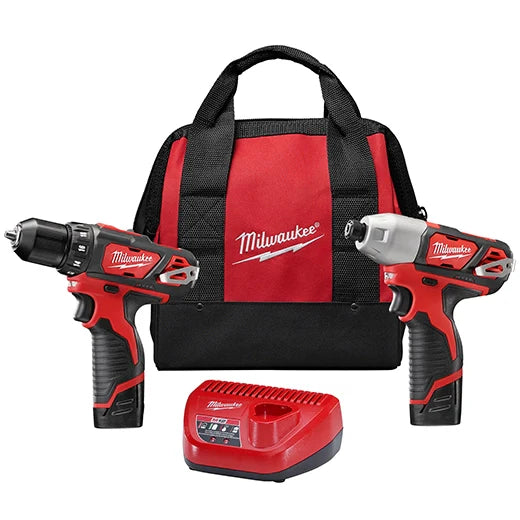 Milwaukee Tool 2494-22 M12™ 2-Tool Combo Kit, 1 EA