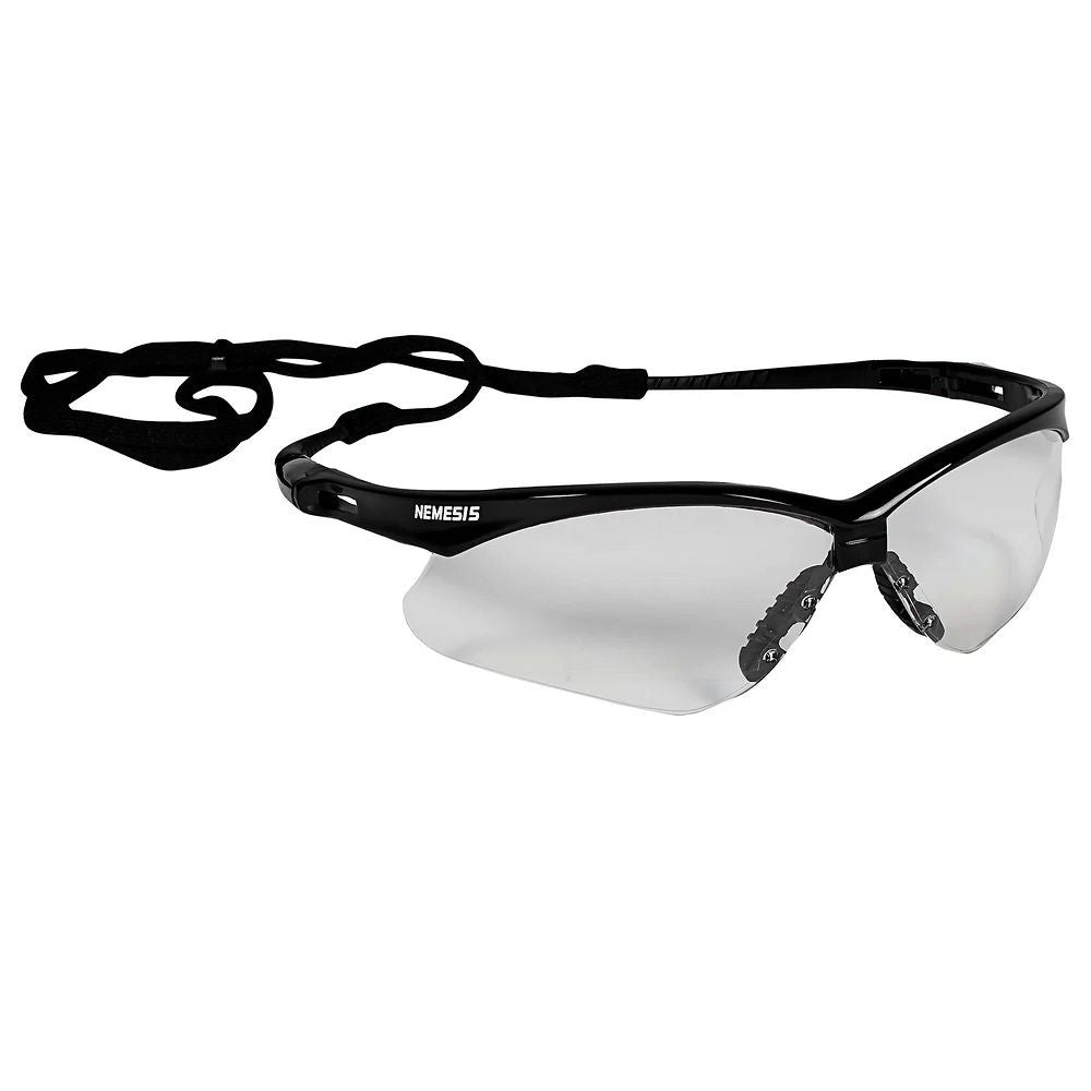 SOS Cleanroom KleenGuard Nemesis Safety Glasses (Clear Uncoated) (Case/12)
