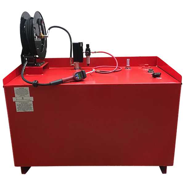 American Lube 250-R25P 250-Gallon Single-Wall Bench Tank Package