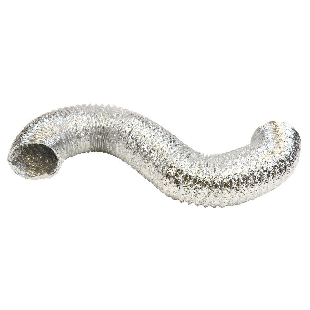 Jones Stephens D04058 4" x 5' Flexible Aluminum Foil Ducting