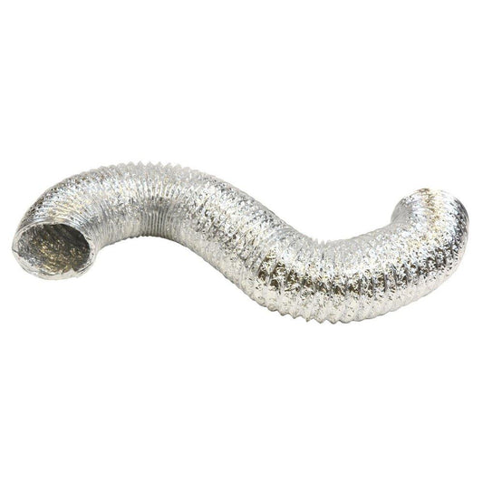 Jones Stephens D04058 4" x 5' Flexible Aluminum Foil Ducting