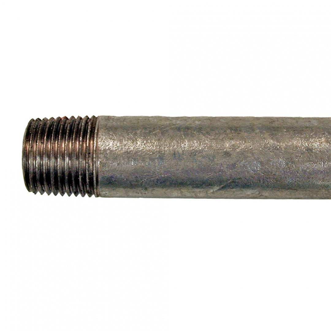 Jones Stephens 301G0548 1/2" x 48" Readycut Galvanized Pipe