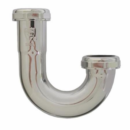 Jones Stephens P38016 1-1/4" Chrome Plated Brass J-Bend 20 Gauge