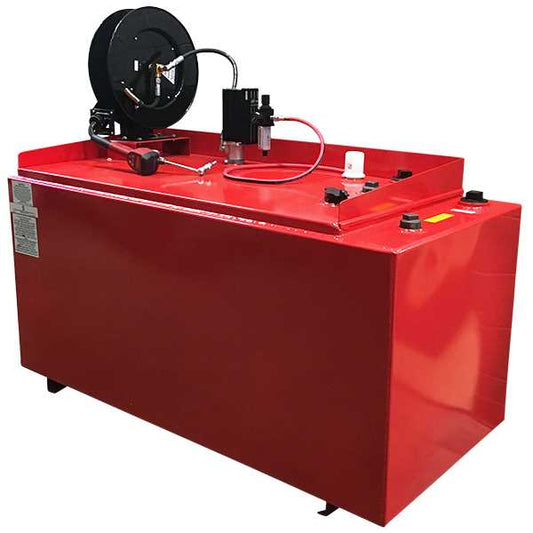 American Lube 250DW-R23P 250-Gallon Double-Wall Bench Tank Package