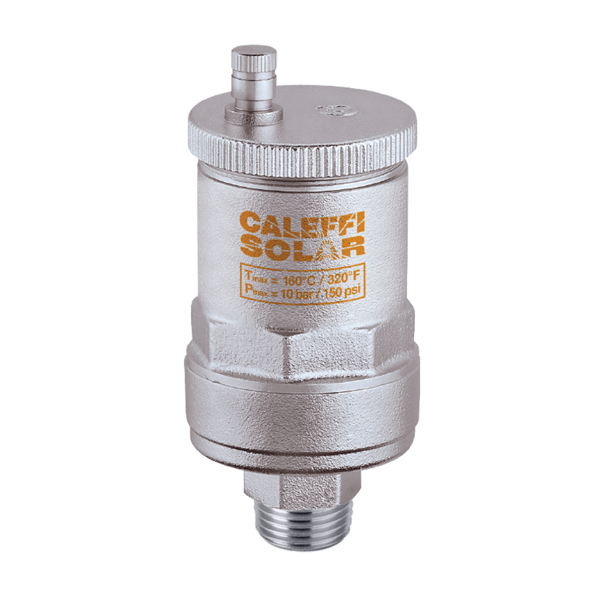 Caleffi 251004A High Capacity Solar Air Vent 1/2" NPT