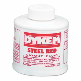 DYKEM 80396 Steel Red Layout Fluid 4Oz. Bic (1 BTL)