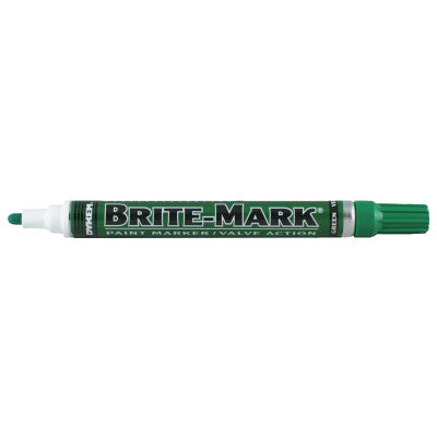 Dykem 84007 Brite-Mark Paint Pen Medium Tip Green (1 EA)