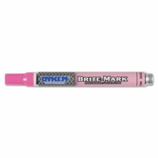 DYKEM 84009 Brite-Mark Paint Pen Medium Tip Pink (1 EA)