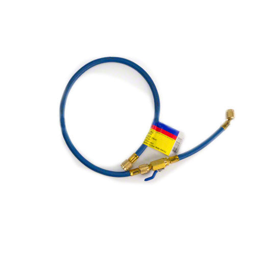 Yellow Jacket 25312 12", Blue, PLUS II 1/4" hose with FlexFlow valve