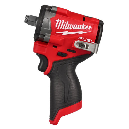 Milwaukee Tool 2563-20 M12 FUEL™ Stubby 1/2" Impact Wrench, 1 EA