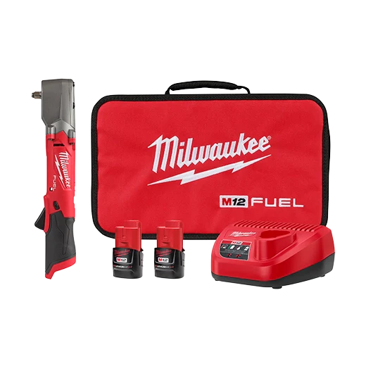 Milwaukee Tool 2564-22 M12 FUEL™ 3/8" Right Angle Impact Wrench w/ Friction Ring Kit, 1 EA