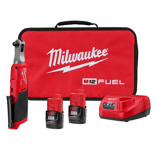 Milwaukee Tool 2567-22 M12 FUEL™ 3/8" High Speed Ratchet Kit, 1 EA